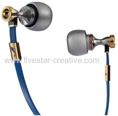 Monster Power Miles Davis Trumpet High Performance In-Ear Headphones Blue Silver