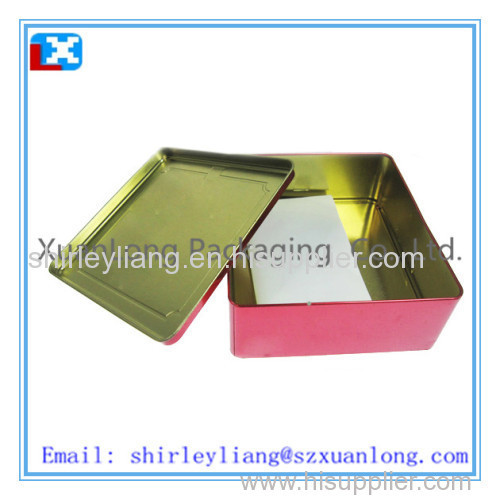 Large tin box for cookies
