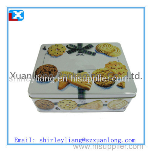 cookie packing tin box cookie packing tin box