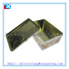 rectangular metal tin box for sale