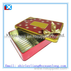 Large tin packaging box for cookies