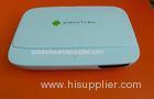 White Googel Android 4.0 Single Core Android TV Box / Hd Internet TV box