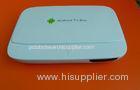 White Googel Android 4.0 Single Core Android TV Box / Hd Internet TV box