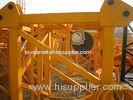 QTZ63 6 tons Fixed Tower Crane For Power Stations / Q345B Steel Tower Crane
