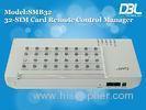 32 Port SIM Box GSM Gateway SIP with GoIP For Call Termination , Static IP