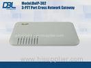 3 Channel Voip To Gsm Gateway Cross-Network , Radio Repeater Gateway