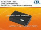 VLAN / QoS GSM Cross-Network Radio Over IP Gateway RoIP-102M
