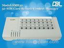 SMB32 Central / Remote SIM Bank DDNS For IP GSM Gateway to GoIP Channels