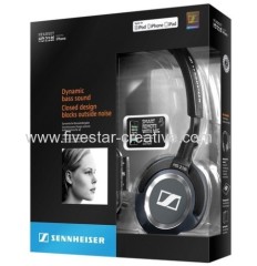 Sennheiser HD218i Supra-Aural Over Ear Headphones Compatible with iPod iPhone iPad