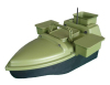 Remote Controlled Bait Boat with three tanks