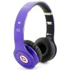 Monster Beats by Dre Beats High Definition Stereo Wireless Bluetooth On-Ear Headphones Purple