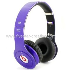 Monster Power Beats by Dr.Dre Wireless Bluetooth Enabled Headphones Purple