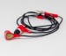 S100i Ferrari Scuderia Earphones Collection by Logic3 With 3 Button Remote and Mic Red