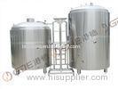 Steam Heated 5 BBL 10 BBL Brewhouse With Two Tanks , AISI 304 Craft Brewing Equipment