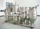 100L Experimental Brewing System , Steam Heated Pub Brewery Equipment