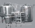 Direct Fired 20 BBL / 15 BBL Brewhouse , Bar / Hotel Commercial Beer Brewing Equipment