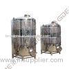 300L Stainless Steel Cylindrical Wine Fermenter For Wineries