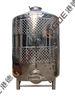 Cylindrical Wine Storage Tank Wine For Wine Brewery , AISI 304 8000L Wine Fermentation Tanks