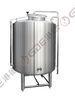 Hot / Cold Liquor Tank , Craft Brewing Equipment Stainless Steel For Water Heating