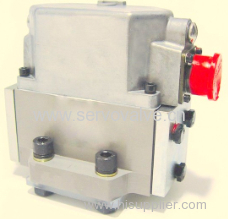 Tamping machine servo valve