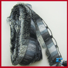 Fancy Yarn for knitting Scarf- Knitting Yarn with Fabric