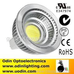 UL qualified led spotlight mr16 gu5.3 12v AC/DC