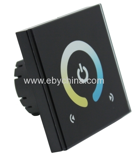 Europe Standard Low-voltage Touch Panel Color Temperature Controller