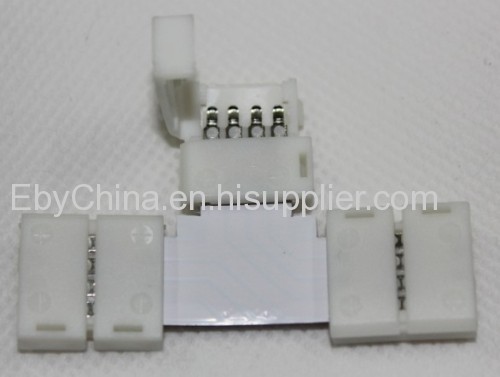 Led lights connectors/ LED Strip Accessories T Corner Connector