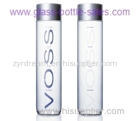 375ml VOSS Water Glass Bottle With Cap