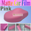 Matte Color Changing Film-Matte Pink Car Wrap Film