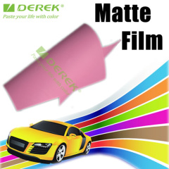Matte Color Changing Film-Matte Pink Car Wrap Film