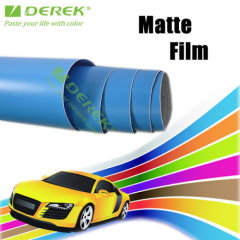 Matte Light Blue Matte Color Changing Film-with Air Free Bubbles