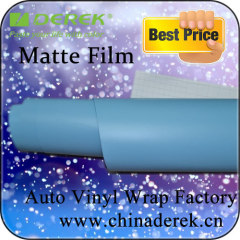 New Fashion Sky Blue Car Wrap With Air Free Bubbles