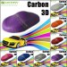 3D Carbon Car Wrap