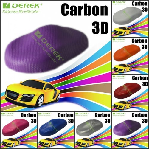 3D Carbon Car Wrap