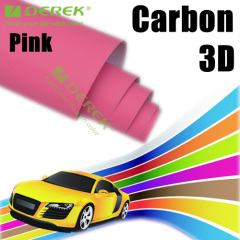 3D Carbon Fiber Car Wrapping Film Car Color Changing Film