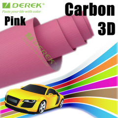 3D Carbon Fiber Car Wrapping Film Car Color Changing Film
