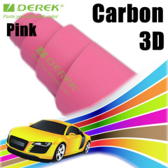3D Carbon Fiber Car Wrapping Film Car Color Changing Film