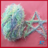 acrylic fancy ribbon yarn for knitting scarf yarn