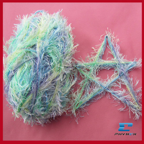 acrylic fancy ribbon yarn