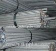 Hot Rolled Ribbed Deformed Steel Bars For Building Construction , Size 6mm - 50mm