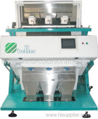 Rice color sorting machine