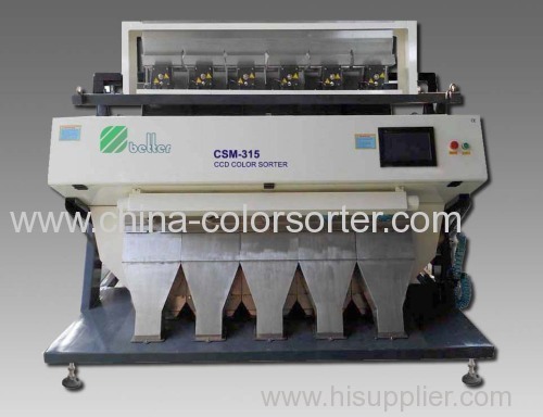 315 channels coffee beans CCD color sorter