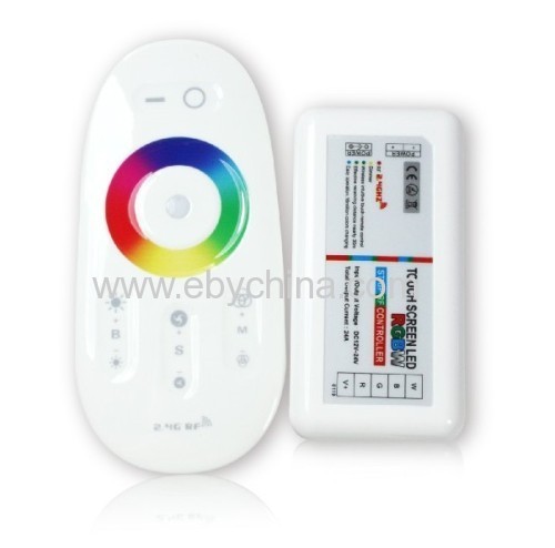 2.4G Touch Screen RGBW Controller