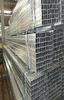 Q195 , Q215 , Q345B Pre-Galvanized Square And Rectangular Steel Pipe For Construction