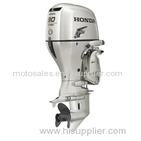 Used Honda 90 HP 4-Stroke Outboard Motor Engine