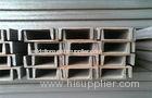 Customized Mild Steel U Channel For Industry , JIS G3101 SS400 , Waist Depth 3.8 - 9mm