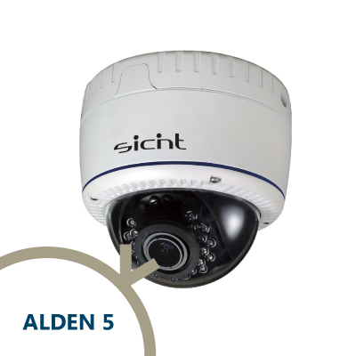 SICNT | ALDEN 5 - Smart HD-SDI Vandalproof IR Dome Camera