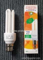 Compact Fluorescent Lamp 15W U-shaped