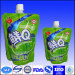 liquid detergent spout package